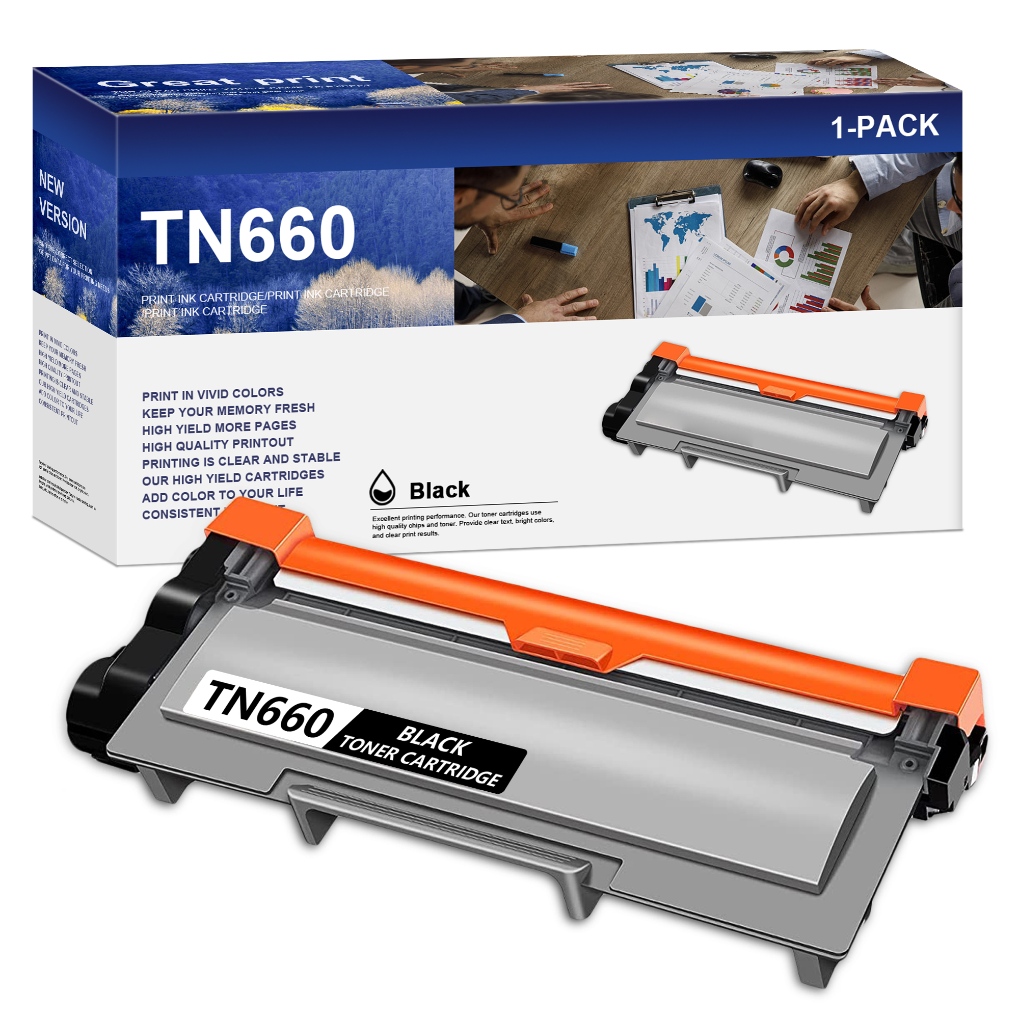 Toner 2600 Pagine 10 Cartucce Toner Compatibili Brother TN660/TN630 - Per Stampanti DCP-L2540DW, HL Serie, Nero, Resa 2600 Pagine Toner Per DCP- L2540DW HL2260D - Foto 8