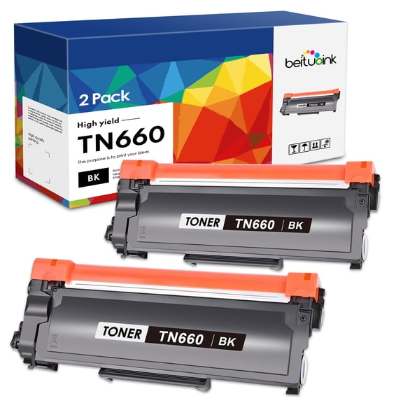 TN660 Toner Cartridge Replacement for Brother TN660 TN630 High Yield Compatible for Brother HL-L2300D DCP L2540DW HL L2320D