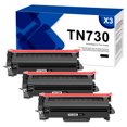 thumbnail image 1 of TN730 3-Pack Black Toner Cartridge Compatible for Brother HL-2240D HL-2242D HL-2250DN HL-2270DW HL-2275DW Printer, 1 of 7