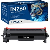 TN730 TN760 Toner Cartridge Compatible for Brother TN-760 TN730 TN-730 HL-L2350DW MFC-L2710DW DCP-L2550DW MFC-L2690DW MFC-L2750DW Printer (Black 1-Pack)