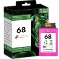 thumbnail image 1 of 68 Ink Cartridge Compatible for HP 68 Ink Cartridge for Envy 6100e 6500e Series (1 Tri-Color), 1 of 7