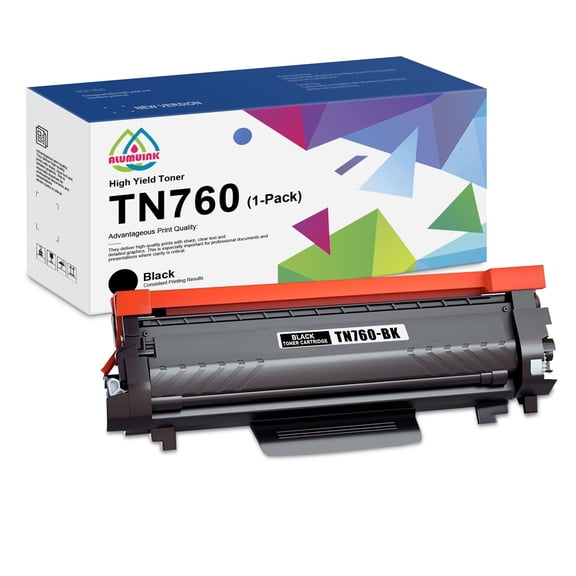 TN760 Black Toner Cartridge Compatible Brother TN-760 Toner For HL-L2370DW HL-L2370DWXL Printer