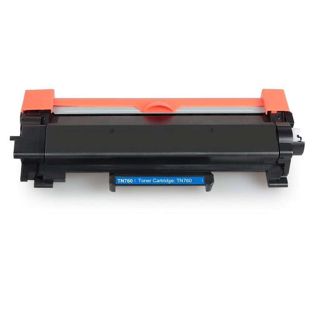 TN760 Compatible Black JUMBO Toner Cartridge (6,000 page yield) - WITH CHIP