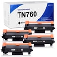 thumbnail image 1 of TN760 Toner Cartridge Compatible for Brother MFC-L2750DW DCP-L2550DW Printer to Use with HL-L2350DW L2395DW L2390DW L2370DW L2730DW MFC-L2710DW L2730DW L2717DW (Black,4 Pack), 1 of 13
