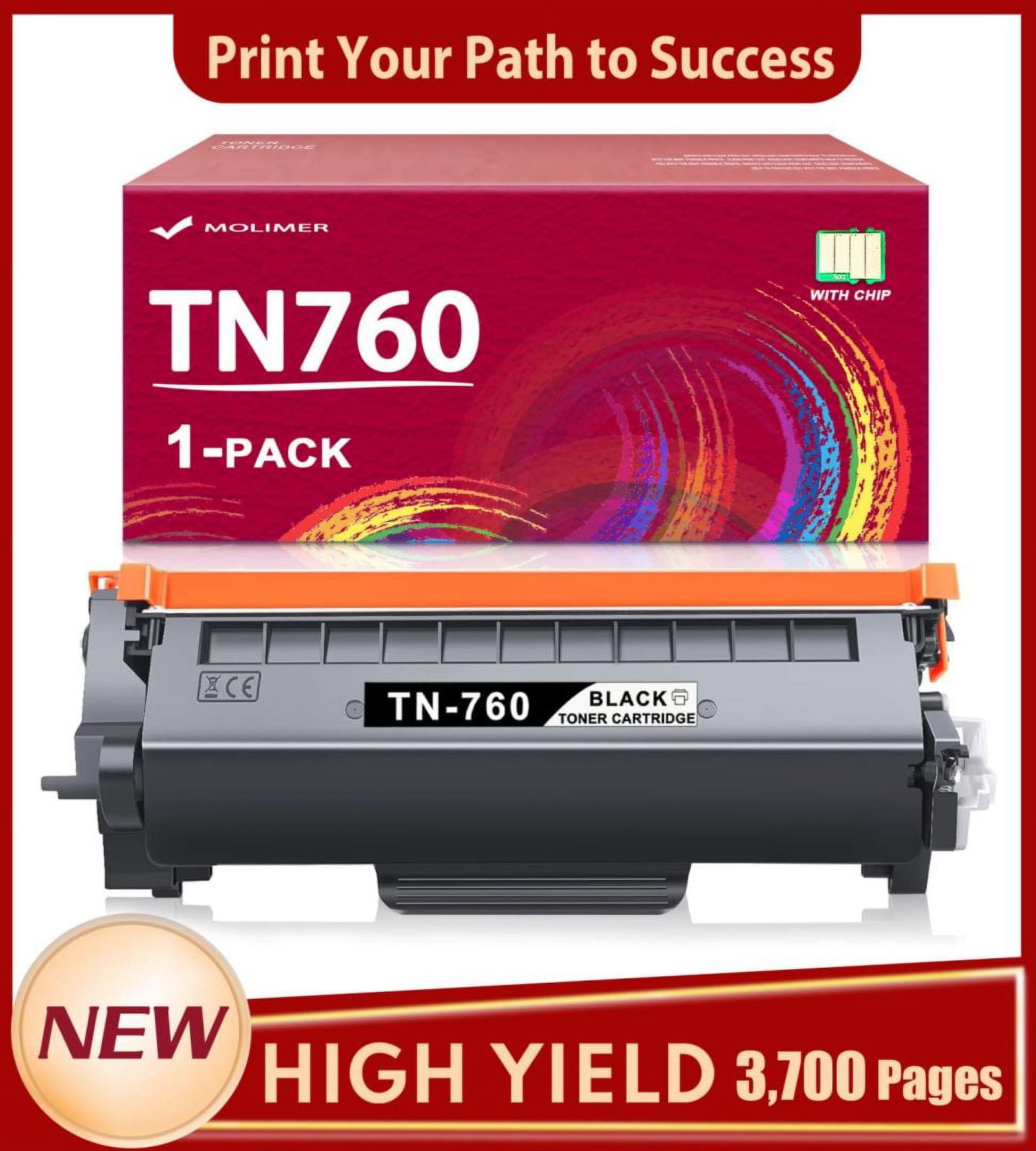 TN760 TN730 Compatible Toner Cartridge Replacement for Brother TN760