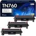 thumbnail image 1 of TN760 TN730 Toner Cartridge Compatible for Brother TN-760 TN760 TN 730 DCP-L2550DW HL-L2350DW HL-L2395DW HL-L2390DW HL-L2370DW MFC-L2690DW MFC-L2717D MFC-L2750DW Printer Ink (Black, 3-Pack), 1 of 6