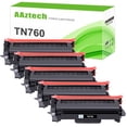 thumbnail image 1 of TN760 TN730 Toner Cartridge Compatible for Brother TN760 TN-760 TN-730 Work with HL-L2350DW MFC-L2710DW MFC-L2750DW MFC-L2690DW HL-L2390DW HL-L2395DW Printer (Black, 5-Pack), 1 of 7