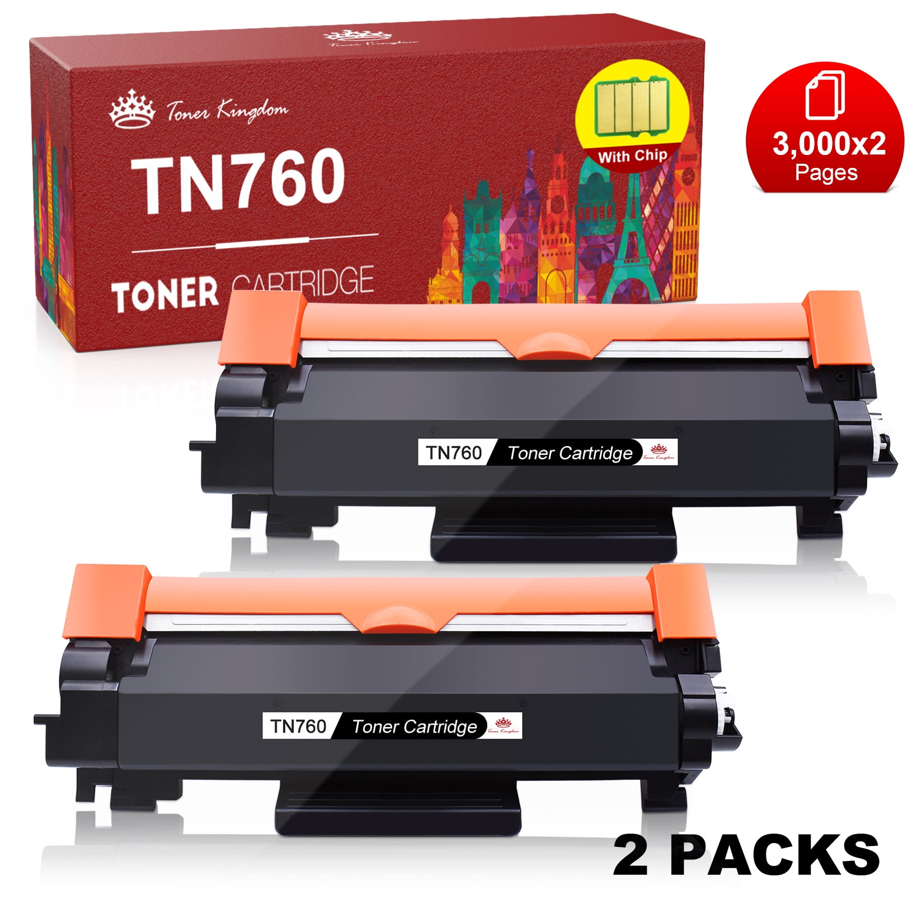 Black TN-730 Toner Replacement for Brother TN 730 Toner Cartridge for MFC- L2710DW Printer (1Pack) 