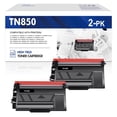 thumbnail image 1 of TN820 TN850 High Yield Toner Cartridges Compatible for Brother TN850 TN 850 MFC-L5700DW L5850DW HL-L6200DW MFC-L5700DW MFC-L5900DW HL-L5200DW TN-850 TN820 TN 820 TN-820 Printer Ink (Black, 2-Pack), 1 of 9