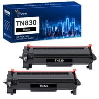 2-Pack TN830 TN830XL High Yield Toner Cartridge