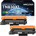 TN830XL TN830 High Yield Toner Black Cartridge Compatible for Brother