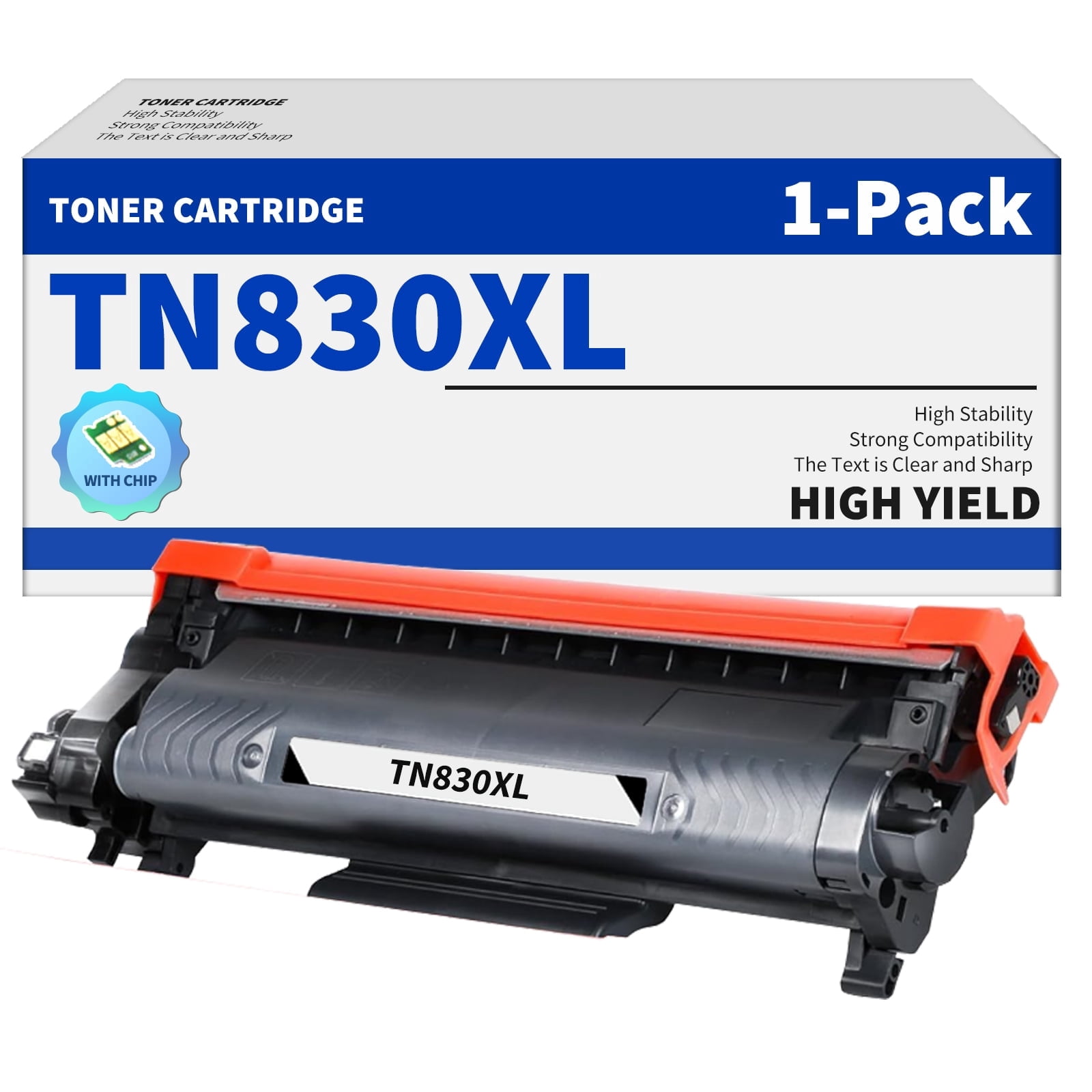 TN830XL Toner Cartridge Replacement for Brother TN-830 TN830XL Toner ...