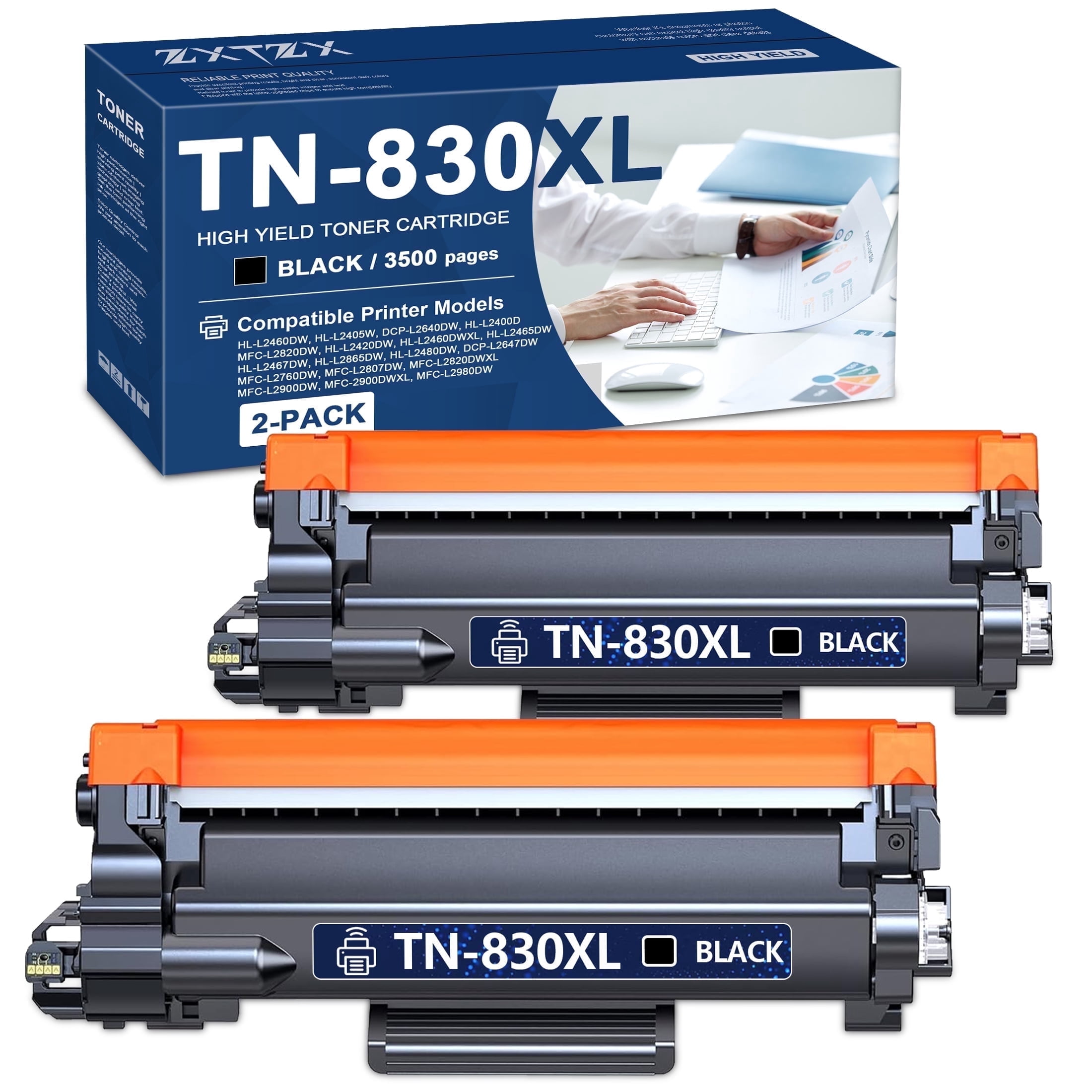 TN830XL Toner Compatible for Brother TN830 XL toner cartridge MFC ...