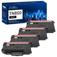 thumbnail image 1 of TN850 High Yield Toner Cartridge Compatible for Brother TN850 TN-850 TN 850 TN-820 TN820 HL-L6200DW MFC-L5900DW HL-L5200DW L5700DW HL-L6200DWT Printer Ink (Black, 4-Pack), 1 of 9