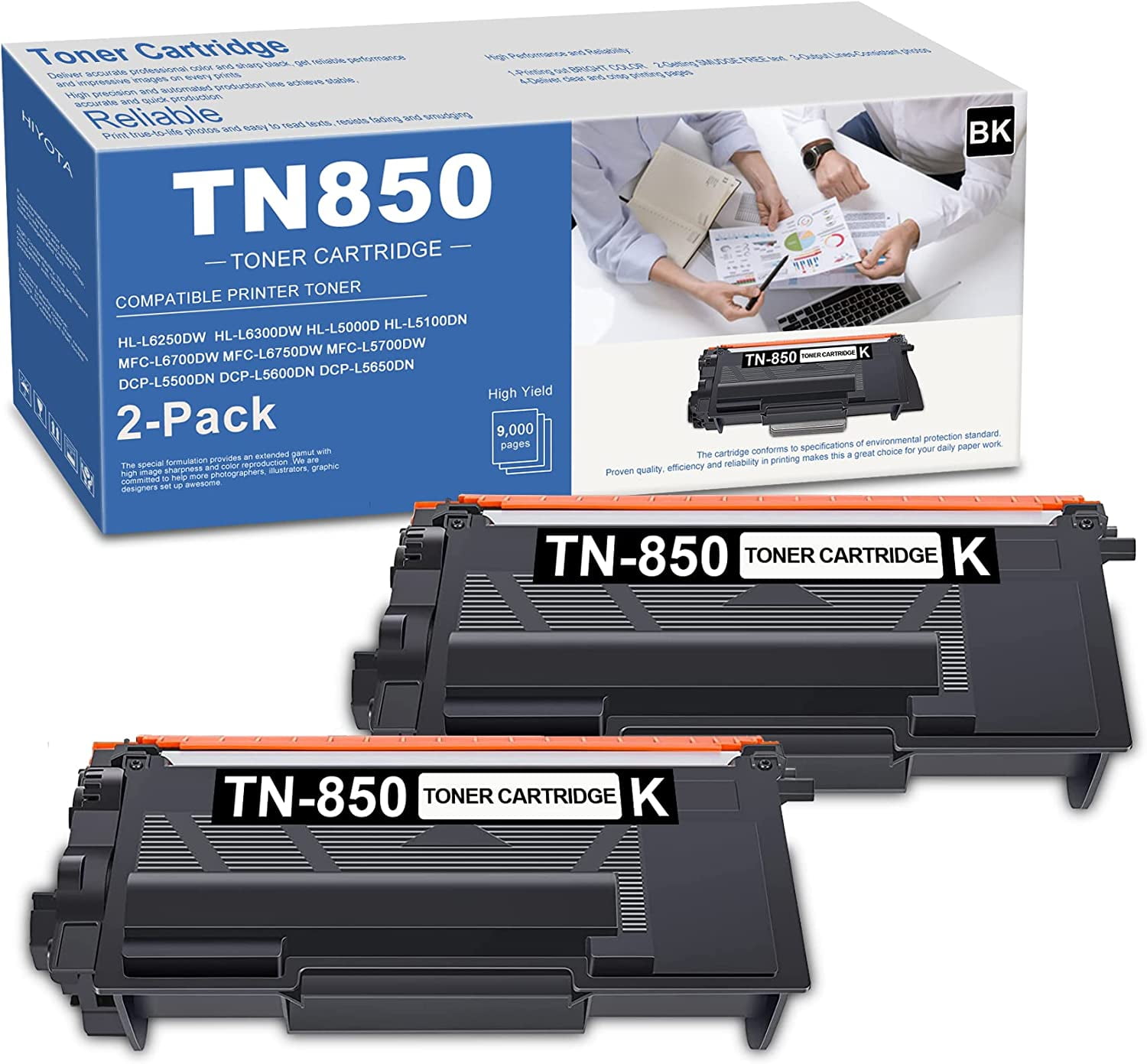 TN850 TN850 High Yield Toner Cartridge Replacement for Brother TN850