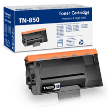 TN850 TN 850 TN820 TN 820 Black High Yield Toner Cartridges for Brother MFC-L5850DW DCP-L5600DN HL-L5200DW MFC-L5700DW MFC-L5900DW Printer (Black,1-Pack )