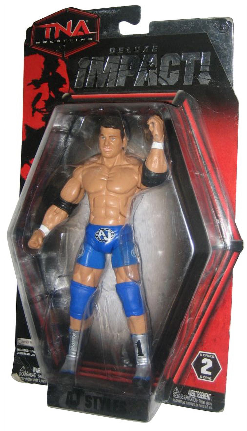 Jakks Pacific TNA Wrestling Deluxe Impact Series 2 AJ Styles