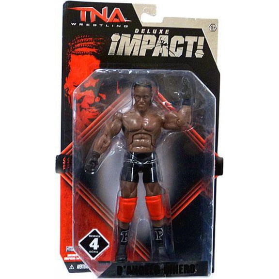 TNA Wrestling Deluxe Impact Series 4 D'Angelo Dinero Action Figure (Pope)