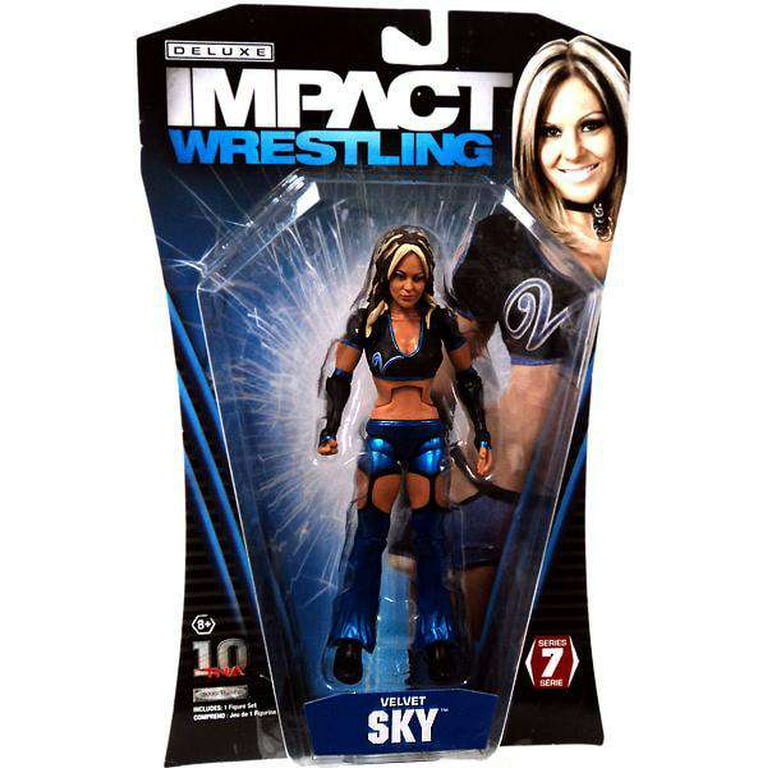 TNA Wrestling Deluxe Impact Series 7 Velvet Sky Action Figure Walmart