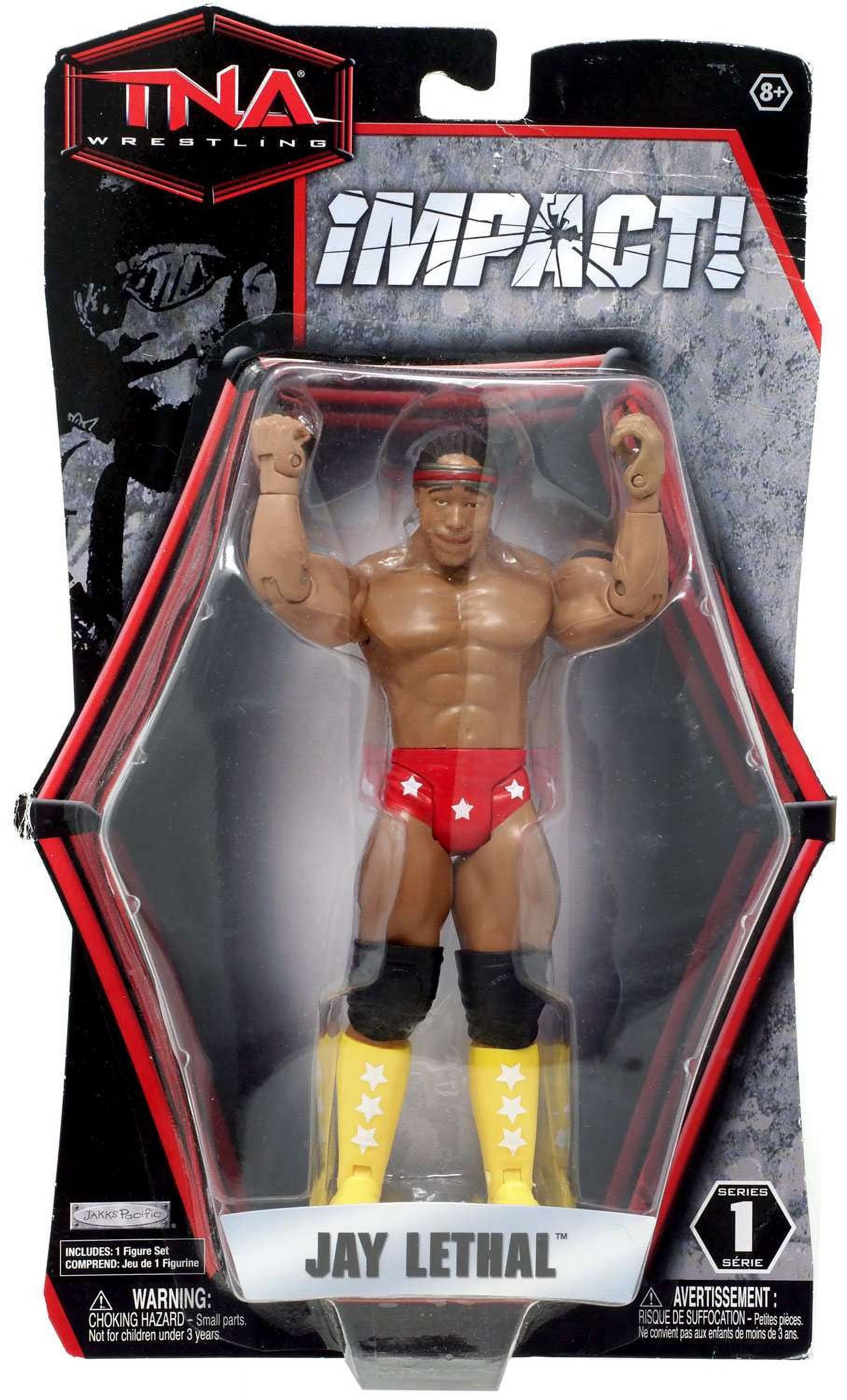 TNA Wrestling Impact Series 1 Jay Lethal Action Figure