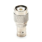 TNC Male to BNC Female Adapter Converter for Equipment with Quality Metal Construction and Secure Easy Connection