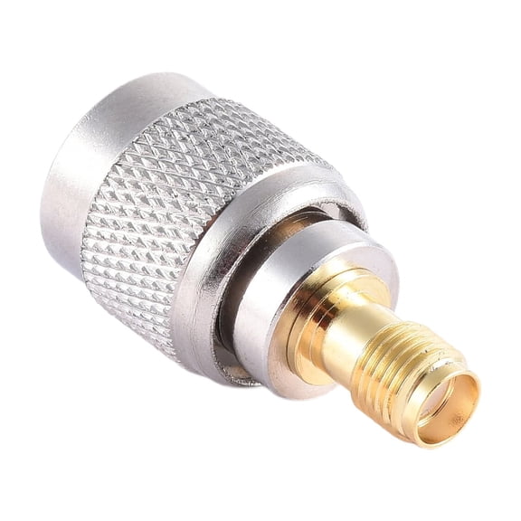 TNC Signals Adapter Metal Male to Female Connectors for Computer and Electronics Devices Use