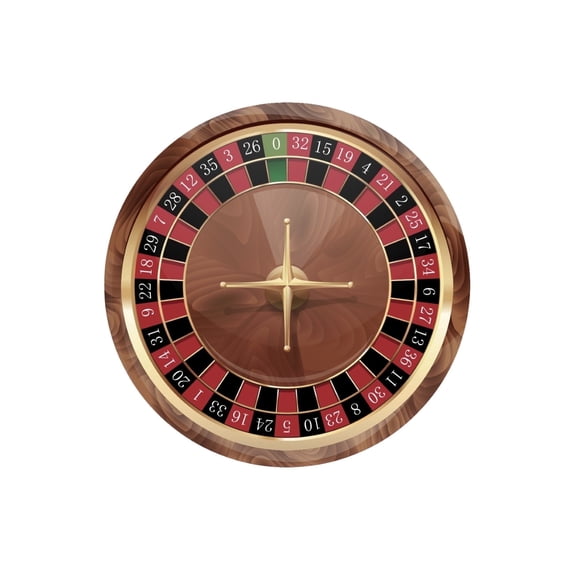 TNCT's Casino Roulette Wheel - Edible Cake or Cupcake Topper