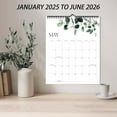 TNDBKQWR 2025 Wall Calendar 2025 Calendar for Wall 18 Month Calendar