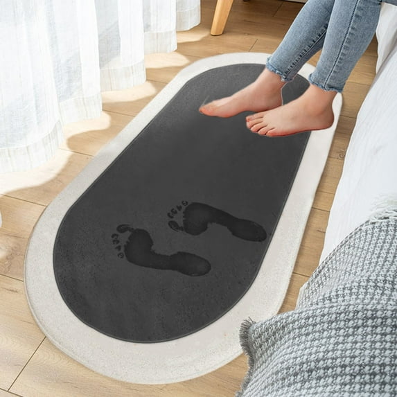 TNDBKQWR Cheap Rugs for Bedroom Non Slip Floor Mats Furry Rugs Decorative Rug Soft Runner Rug Floor Runner College Dorm Rugs, 40x80cm/15.7x31.5in