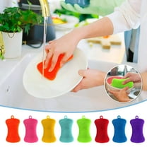 TNDBKQWR Double-Sided Dishwashing Sponges Household Dish Cleaning Sponge Dish Washing Sponges Sponge for Kitchen Sink Pot Sponge Kitchen Clean Tool