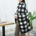 thumbnail image 1 of TNDBKQWR Plaid Blanket for Office Chair Warm Poncho, Lap Blanket Outdoor Wearable Blanket, Blanket Poncho Lap Blanket for Office 55.1"x39.3", 1 of 6