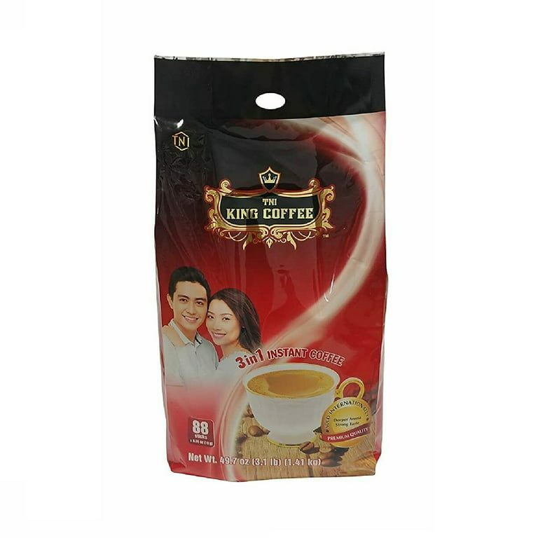 Mua Cà Phê Hòa Tan 3IN1 KING COFFEE - Túi 45 gói x 16g tại ACAFE