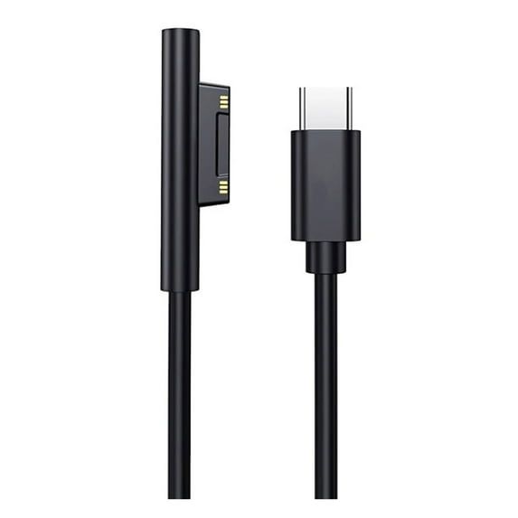 TNOBHG 15v/3a Charging Cable Pd Fast Charging Tablet Charger Cable for Surface Pro 7 3 4 5 6 Type-c Adapter Cable for Surface Book Power Supply Surface