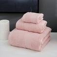 thumbnail image 1 of TNOBHG 3Pcs/Set Bath Towel Set Thick Foldable Cotton Highly Absorbent Hand Towel Hotel Accessories, 1 of 7