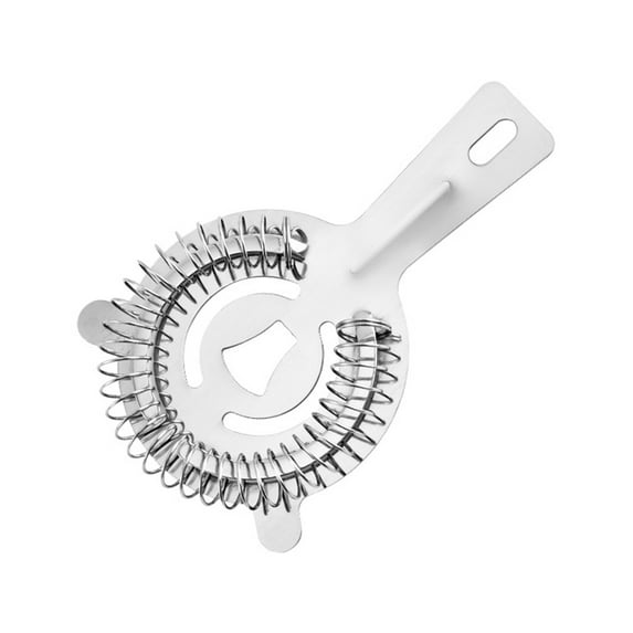 TNOBHG Beverage Strainer for Shaker Jars Stainless Steel Cocktail Strainer Ice Filter Bar Tool Tea Sieve Strainer with High-density Spring Ice for Cocktails