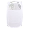 thumbnail image 1 of TNOBHG Breathable Mesh Laundry Basket Foldable Laundry Basket with Side Pockets Capacity Dirty Clothes Storage Basket Breathable Mesh Durable for Sorting, 1 of 8