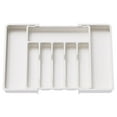 thumbnail image 1 of TNOBHG Chopsticks Spoon Organizer Cutlery Storage Box Expandable Multi-compartment Organizer for Kitchen Utensils, 1 of 8