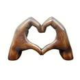 thumbnail image 1 of TNOBHG Desktop Heart Hand Sculpture Heart Hand Figurine Resin Sculpture Statue for Home Office Desktop Decoration Heart-shaped Gesture Ornament Perfect, 1 of 8