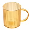 thumbnail image 1 of TNOBHG Easy to Clean Mouthwash Cup Transparent Plastic Mouthwash Cup with Striped Texture Easy to Clean Non-slip Bottom Modern Simple Washing Cups for Home, 1 of 8