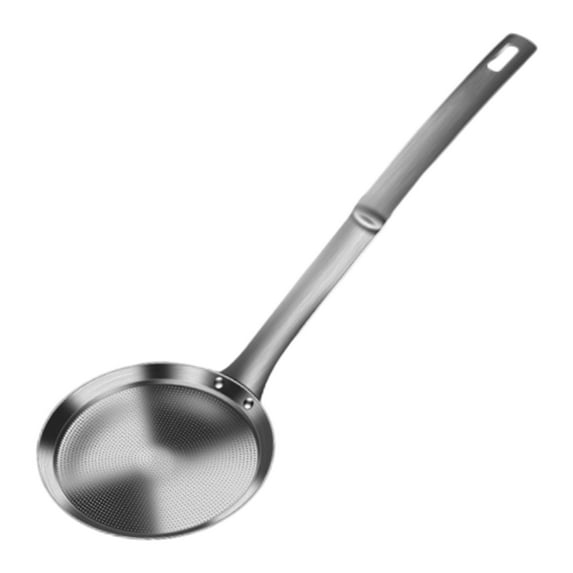 TNOBHG Easy to Clean Strainer Stainless Steel Mesh Strainer Long Handle Fine Mesh Skimmer for Kitchen Dishwasher Safe Easy to Clean Versatile for Rapid
