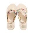 thumbnail image 1 of TNOBHG Flat Open Toe Sandals Women's Floral Print Bohemian Style Flat Sandals Lightweight Slip-ons for Casual Vacation Beach Wear Lightweight Slippers, 1 of 8