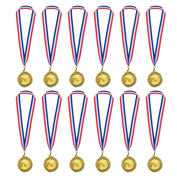 TNOBHG Golden Basketball Medals 12pcs Sports Medal Set Engraving Basketball Metal Winner Award Medal Zinc Alloy Golden Silver Color Bronze Competition