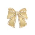 thumbnail image 1 of TNOBHG Luxury Pearl Brooch Chic Flower Bow Brooch Lightweight Rust-resistant Alloy Lapel Pin with Elegant Pearls Women's Fashion Accessory Lightweight Lapel, 1 of 8