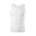 thumbnail image 1 of TNOBHG Men Shapewear Vest Men Body Shapewear Corset Vest O-neck Compression Abdomen Tummy Belly Control Slim Tops Waist Cincher Underwear Sports Vest Tummy, 1 of 8