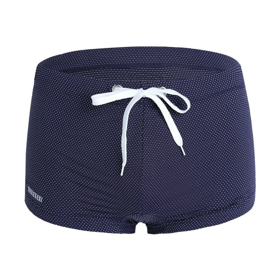 TNOBHG Men Swimming Trunks Summer Men Swim Shorts Low-rise Solid Color Beach Tight Swimming Trunks with Waist Tie Swimsuit Sports Surf Shorts Low-waisted