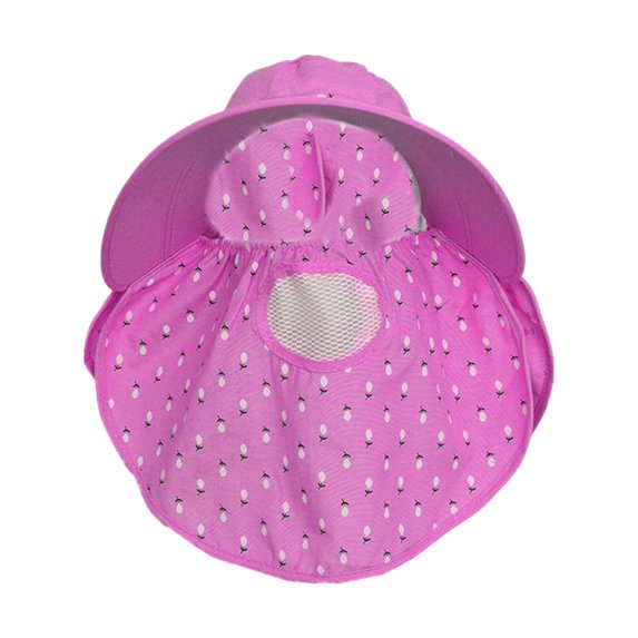 TNOBHG Mesh Face Protection Sun Hat Women Summer Sun Hat Floral Print Brim Sunscreen Face Guard Sun Protection Hat Shawl Design Outdoor Tea Hat Sun Hat