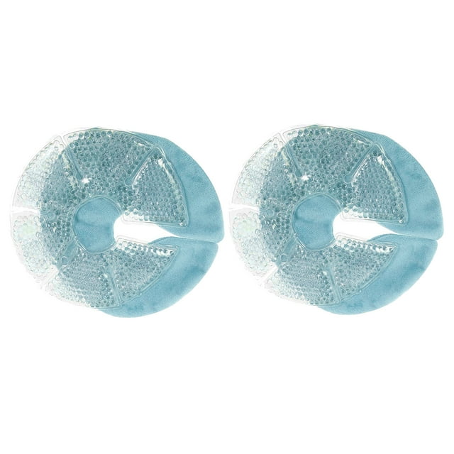 TNOBHG Nursing Breast Pads 2pcs Breast Therapy Packs Gel Compress for Breastfeeding Non-toxic Bpa/bps-free Nursing Pads Soft Stretchy for Breast for Coverage