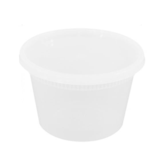TNOBHG Plastic Food Containers 50-pack Plastic Deli Food Containers with Lids Bpa-free Airtight Storage Container for Freshness Preservation Leak-proof Soup