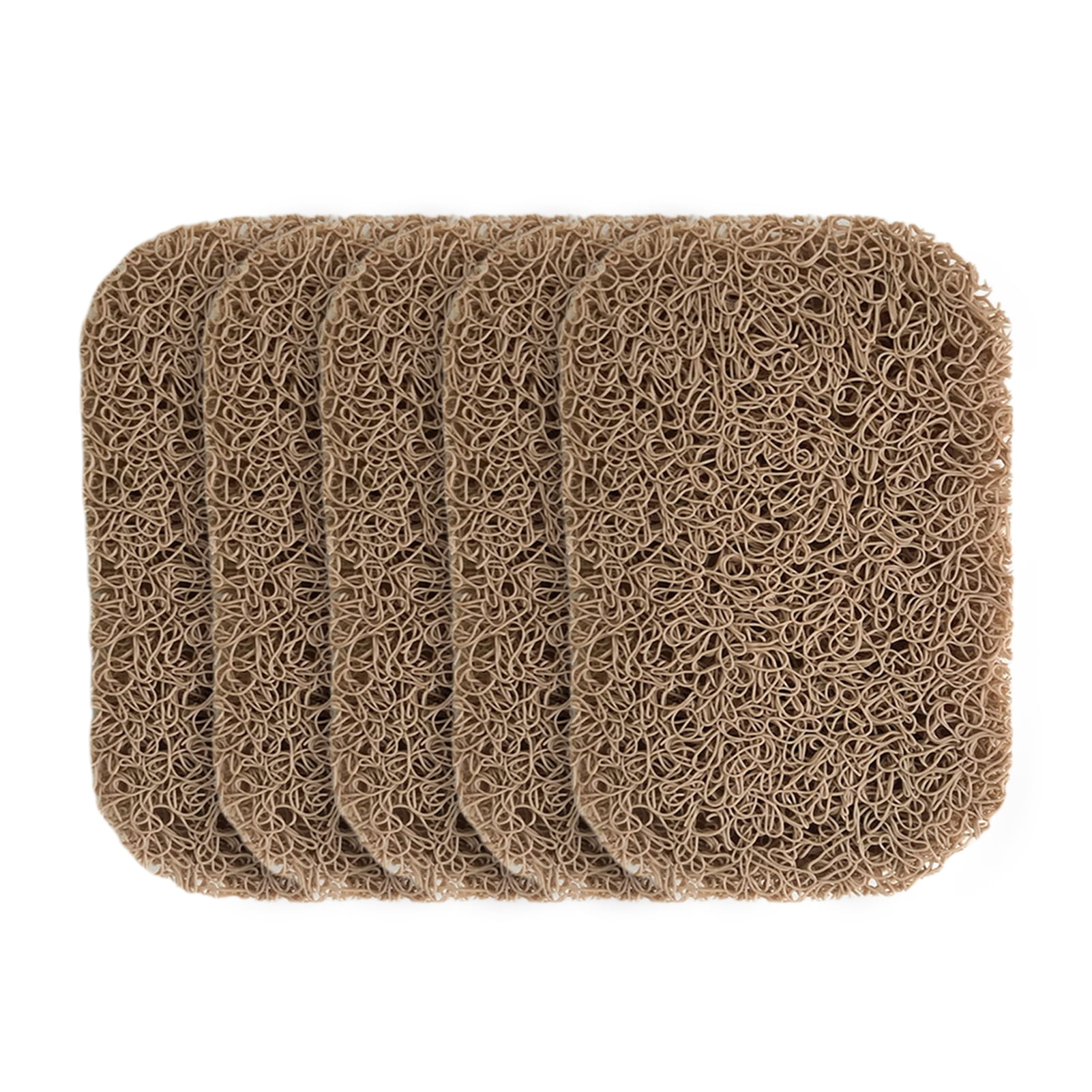 TNOBHG Porous Soap Mat 5 Pack Nonslip Soap Holder Mat Bpafree Soap