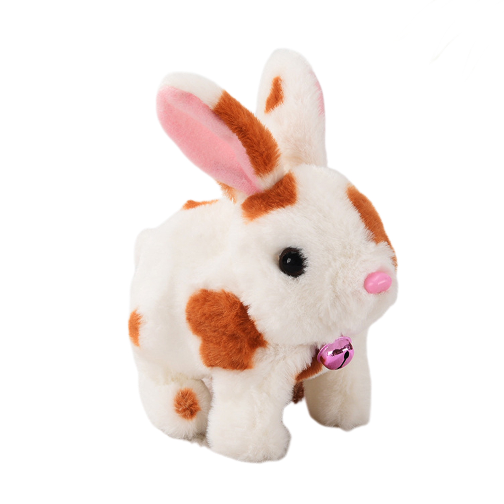 TNOBHG Realistic Rabbit Plushie Electric Plush Rabbit Toy with Sound ...